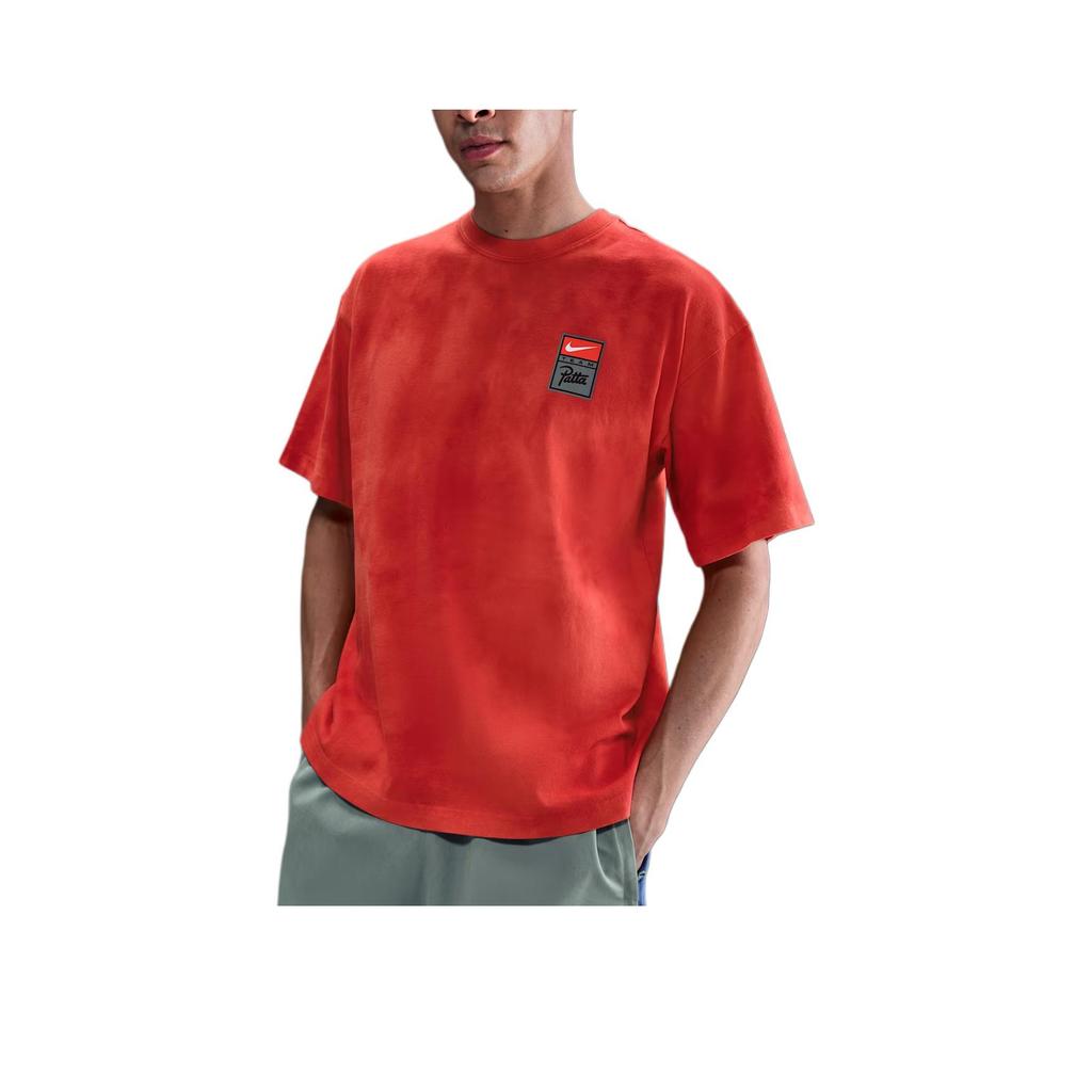 Nike x Patta T-Shirt Rush Red/University Red Men Tops HQ3907-612