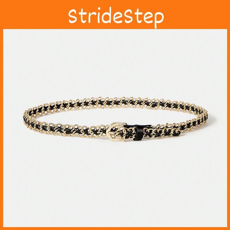Elegant Women Waist Chain Fashion Accessory With Chain Link And Metal Weaving