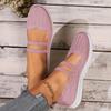 Summer new women's large-size foreign trade women's shoes fly-woven shoes casual shoes 36-4 summer mesh breathable women's shoes