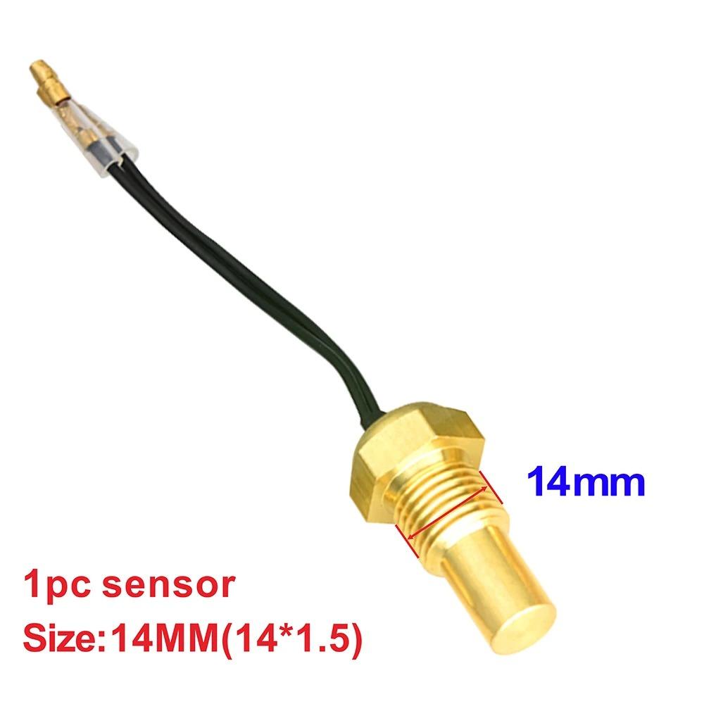 

1Pcs 50K Head Plug Water Temperature Sensor 12V/24V Temp Sender For Car Truck Gauge Electric Meter 14mm