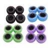 4pcs RC Car Wheels Tires Set with Socket M3 M4 Nut Universal Rubber RC Car Tires for 1/14 1/16 RC Cr