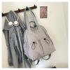 Schoolbag Simple Niche Backpack Portable Casual Large Capacity Shoulder Bag Loose Fashion Versatile Commuter Women's Backpack