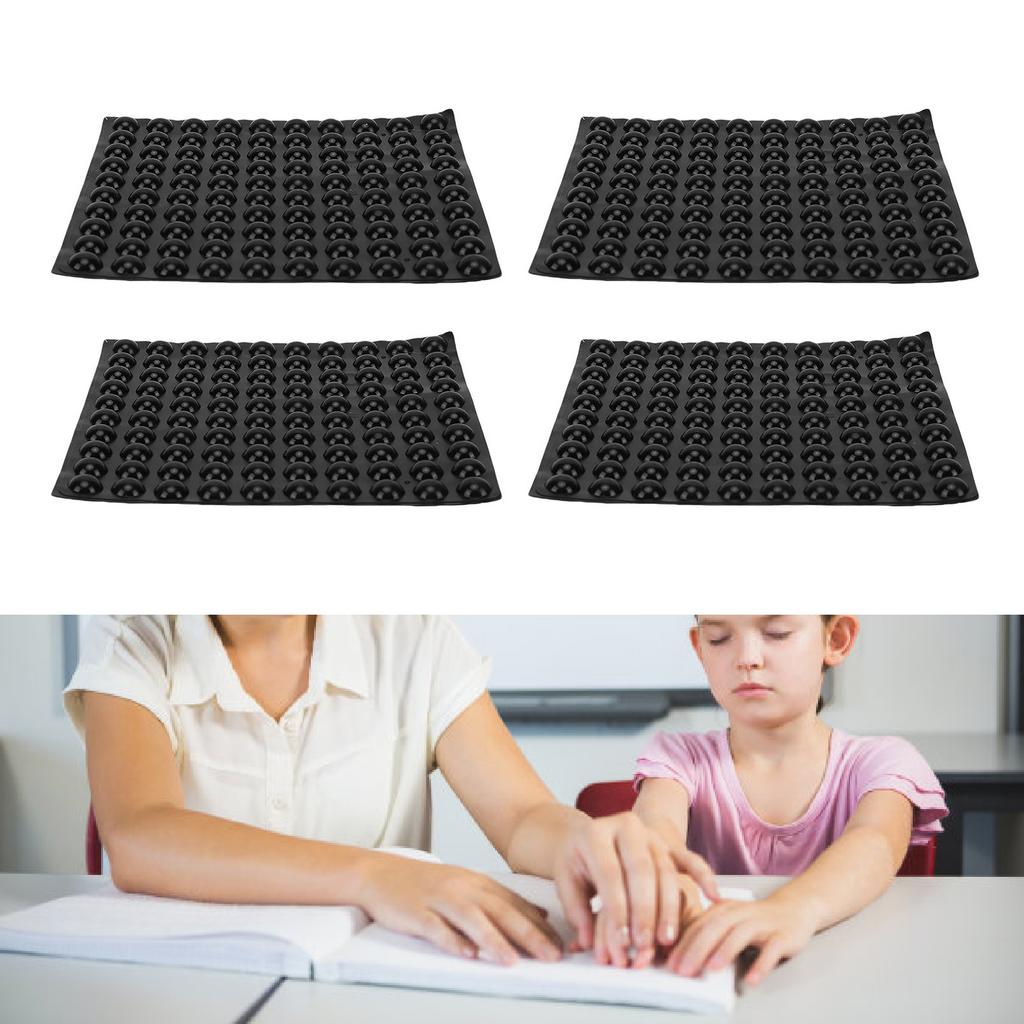 400pcs Tactile Dot Sticker Set Silicone Braille Stickers   Dots for Visually Impaired 6mm Diameter