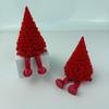 3D Printed Xmas Tree Figurine Movable Joints Eco Friendly Multi Colors for Christmas Party Table Decor Creative Holiday Gift