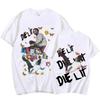 Rapper Playboi Carti T-shirt Graphic Music Album Die Lit Short Sleeve T-shirts Aesthetic Hip Hop Oversized T Shirts Streetwear