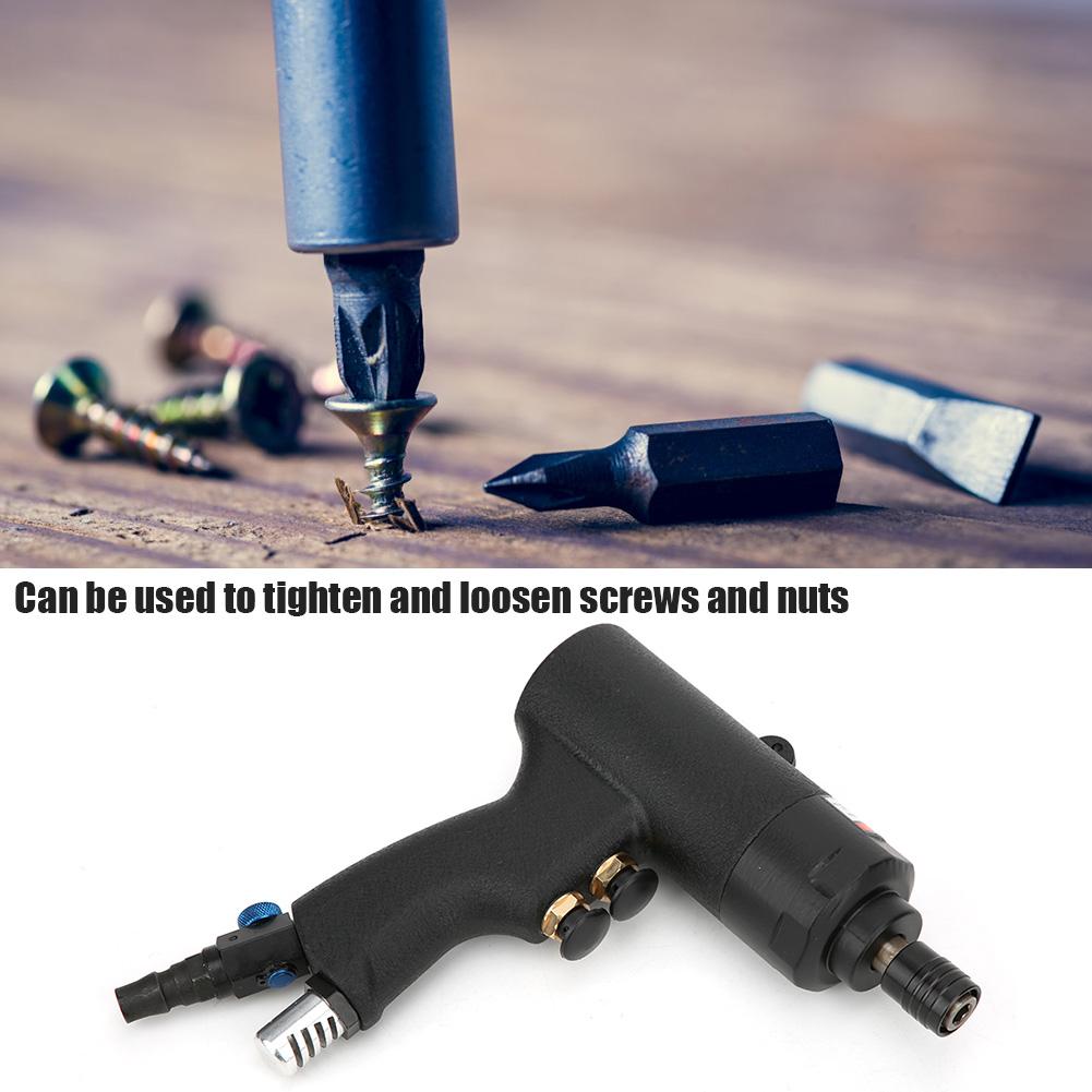 8H Professional Impact Air Screwdriver Industrial Grade Gun Type Pneumatic Screwdriver