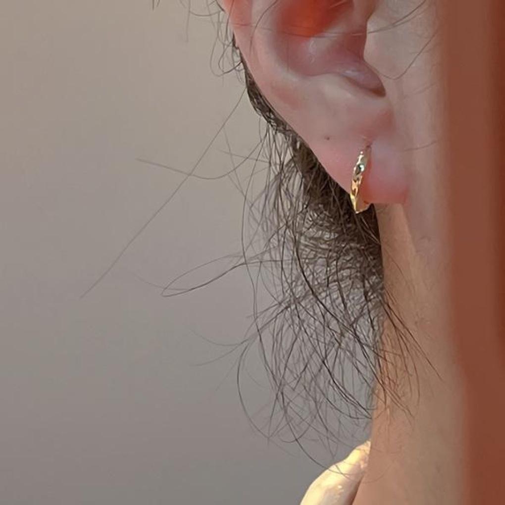 Women's Twist Plain Daily Earrings (2 Colors)