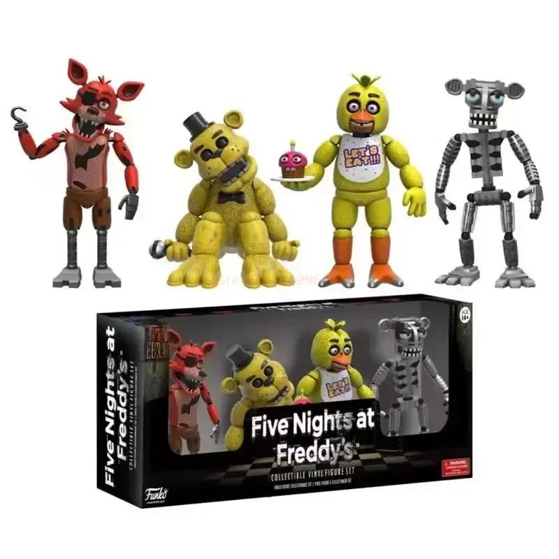 

Fnaf Bear Midnight Harem Five Nights Joint Movable Detachable Game Action Figure At Five Nights Security Breach Miniature Kids Plaything