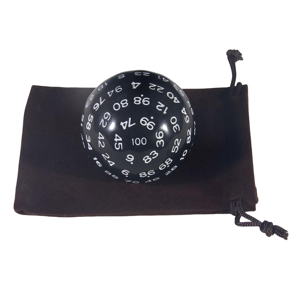 D100 Dice DND Polyhedral Dice with Bag Game for DND Role Playing Game
