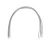 100pcs Orthodontic Arch Wire Stainless Steel Elastic Dental Orthodontic Round Arch Wire Accessory 0.012 Inch Lower Tooth