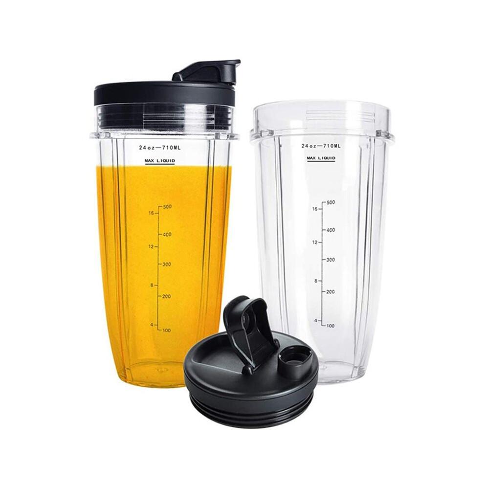 710 ml replacement jugs for blenders BN401, BL450, BL456, BL480, BN751, BN801, SS101, SS151 – pack of 3 with lids