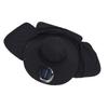 Solar Fan Sun Hat USB Rechargeable   UPF50 Waterproof Wide Brim Fishing Hat with Neck Flap for Beach Garden Outdoor Sports