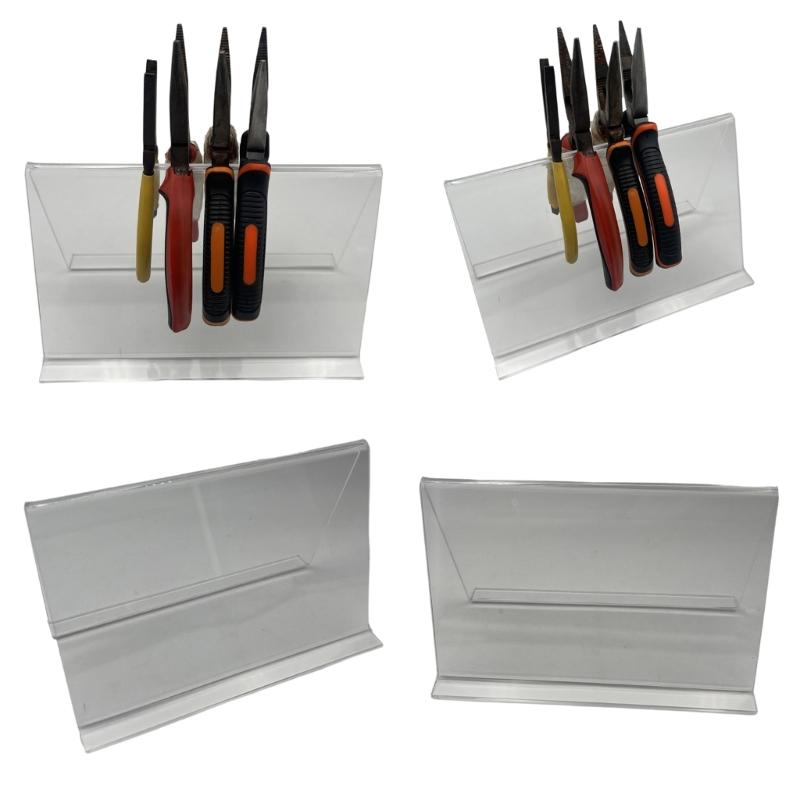 Elegant Clear Pliers Holder Multifunctional Acrylics Rack Space Saving Designs for Jewelry Makers and Craftmen