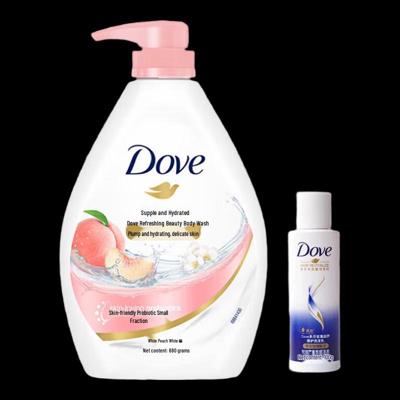 

Dove Bouncy & Supple Body Wash & Shampoo Bundle