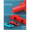 Shooting Game Gun Controller Compatible with Switch/Switch OLED Joy-Con Hand Grip Motion Controller for Shooter Hunting Games