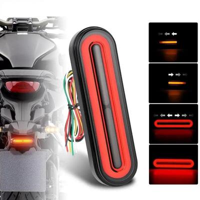 60LEDs Motorcycle LED Tail Lights Brake Stop Lamp Turn Signal Light DRL For Motorbike Dirt Bike Electric Vehicles ATV UTV 10-72V