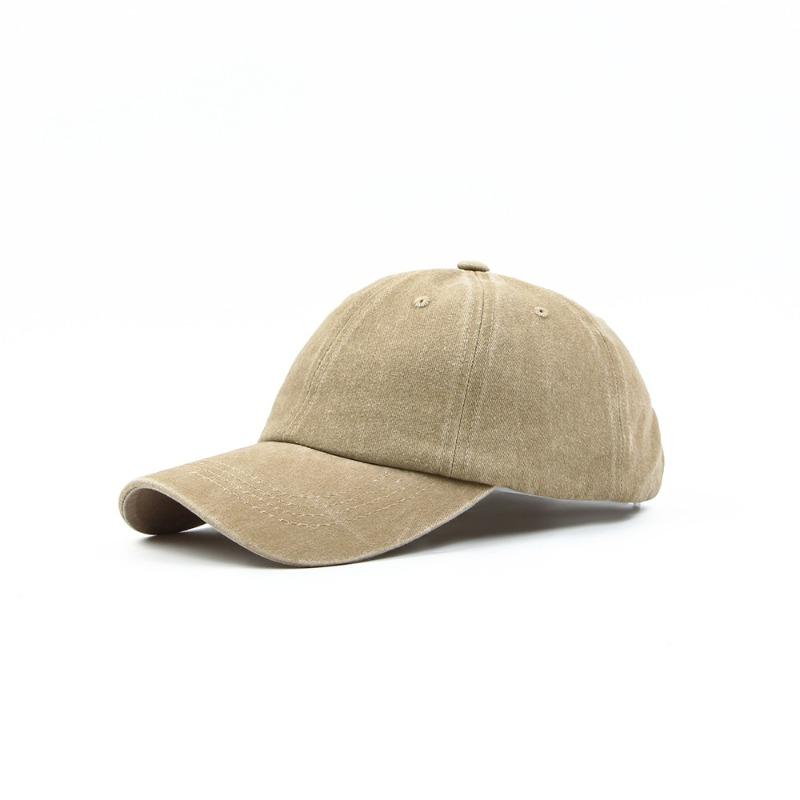 Casual Versatile Baseball Cap Light Plate Cotton Solid Color Cap Women's Retro Sun Hat