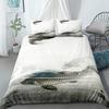 Bay Area Modern Duvet Cover Set UK Single Double Queen US Twin Full King Size  Bed Linen Set