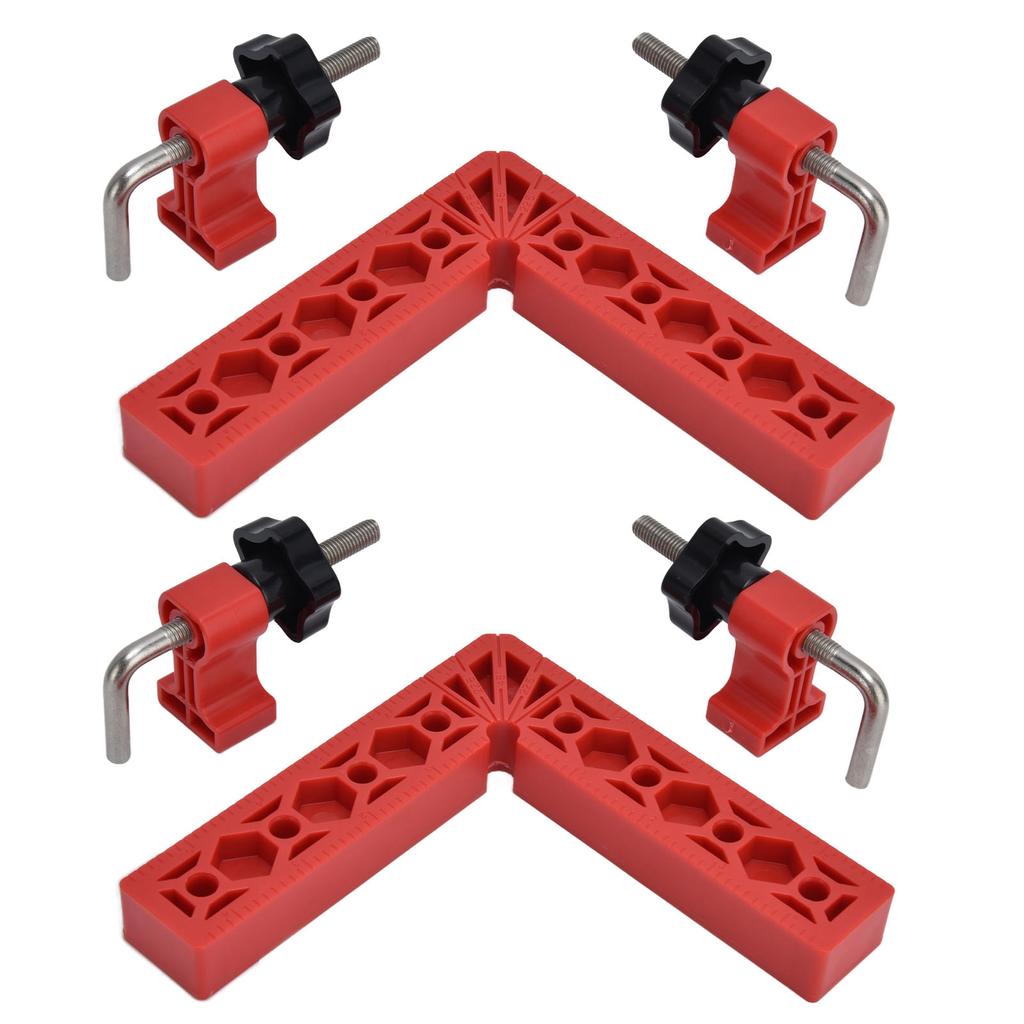 2 Sets 90 degrees Positioning Square LType Right Angle Adjustable Woodworking Splicing Corner Fixture