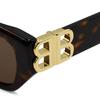 BALENCIAGA Asian BB0311SK-002 Sunglasses, Fit, Unisex, Men's, Women's