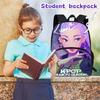 Girls Backpack Primary School Student Backpack Printed Children's Bag Shoulder Bag Pencil Case Three-piece Set