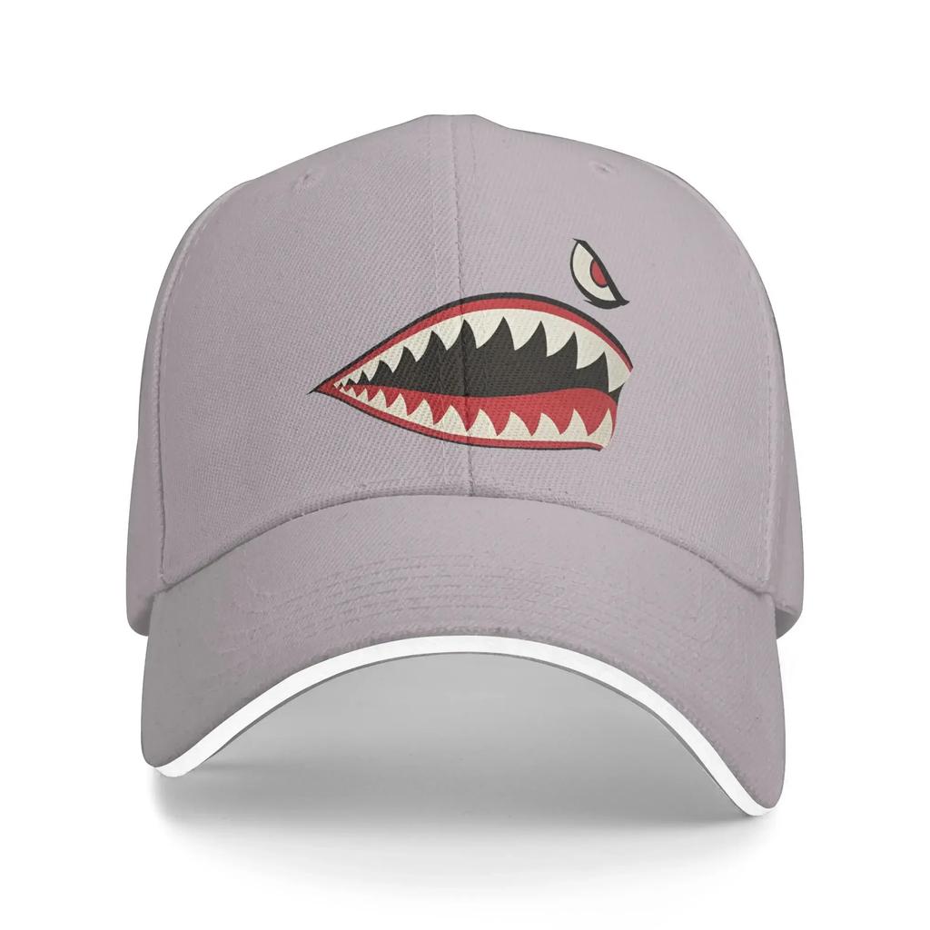 Flying Tigers Nose Art Casual Baseball Cap  Outdoor Gym Hip Hop Hats Spring Sun-Proof Unisex Men Stylish Snapback Cap