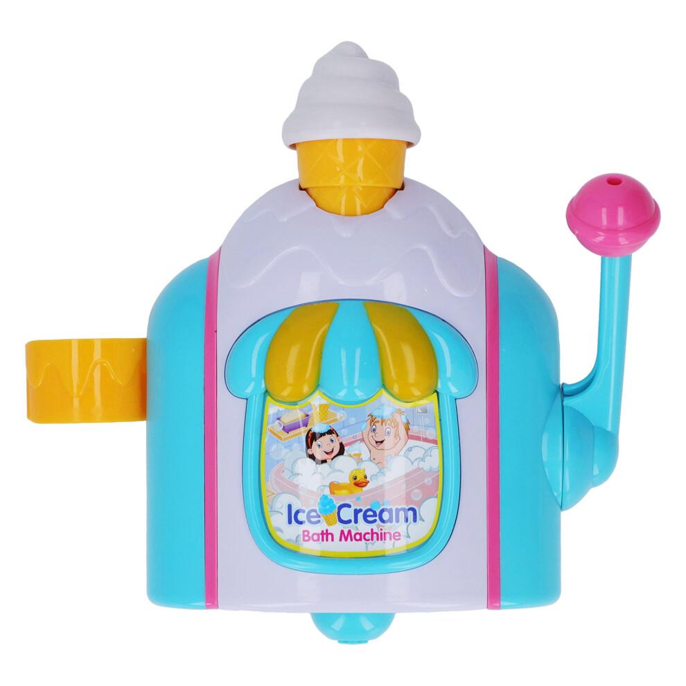 Kids Bubble Machine DIY Ice Cream Shape Foam