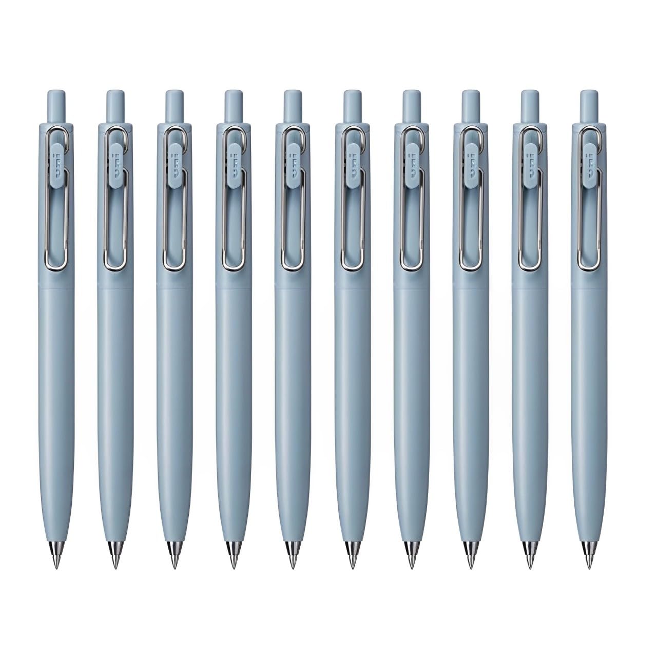 

Гелевая шариковая ручка Mitsubishi Pencil One F Frost Pillar Покупка Uni-ball 0,5 мм (Ф Синий) UMNSF05F.33 [Набор из 10 штук] чёрный