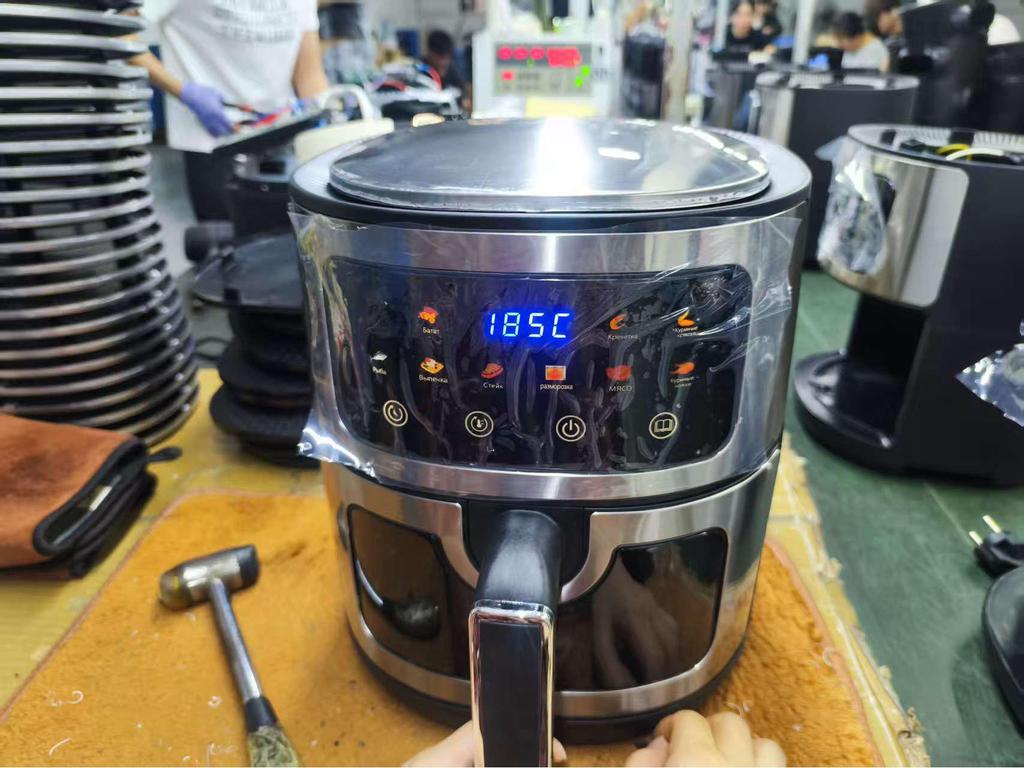 Paslanmaz Çelik Büyük Kapasiteli Çok İşlevli Hava Fritözü - İngiltere, ABD, Avrupa ve Rusya