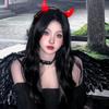 Bull Horns LED Headband Small/Medium Red Glowing Headband Durable Horn Headband  for Women Men