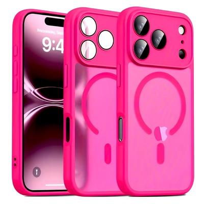 Custodia Magnetica Traslucida per Telefono Per Per Iphone 17 16 Pro Max Per Cover Opaca Antiurto Per Per Iphone 1 14 17 Pro Max Custodia