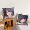 1pc Game Anime Honkai Star Rail Yunli Pillow Case Fashion Square Pillowcase Bedroom Sofa Room Ins Decoration Leisure