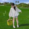 Girls' Summer Lightweight Hooded Jacket