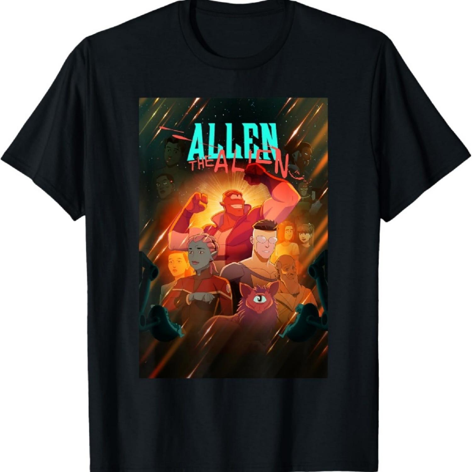 

Футболка с эпическим постером Аллена Инопланетянина XXXXXL чёрный