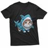 Cat In Shark Costume T Shirt