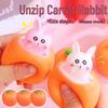 Carrot Rabbit Stress Relief Decompression Toy Gadget