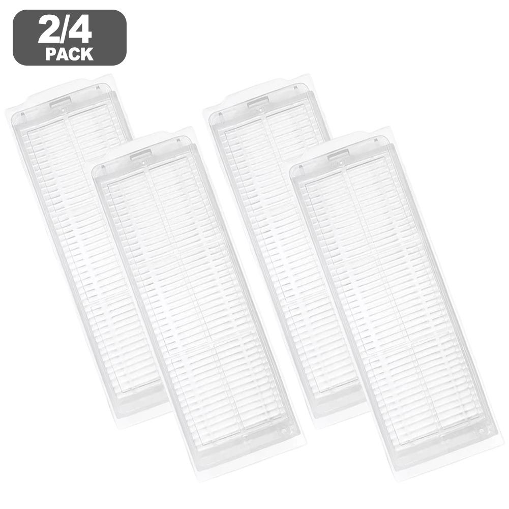 HEPA Filter Set For Xiaomi Robot Vacuum S40 Pro/OV71GL, ABS And HEPA Cloth Material With Cleaning Brush For Improved Air Quality