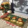 1Pcs Anti Fatigue Kitchen Rugs Christmas Snowman Winter Waterproof Non-Slip Thick Cushioned Kitchen Mat Heavy Duty Comfort Standing Mat for Kitchen