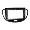 BYNCG 2 Din 9 Inch Car Radio PC ABS Plastic Fascia Panel Frame and Cable for HYUNDAI I10 2008~2011 Dash Mount Kit