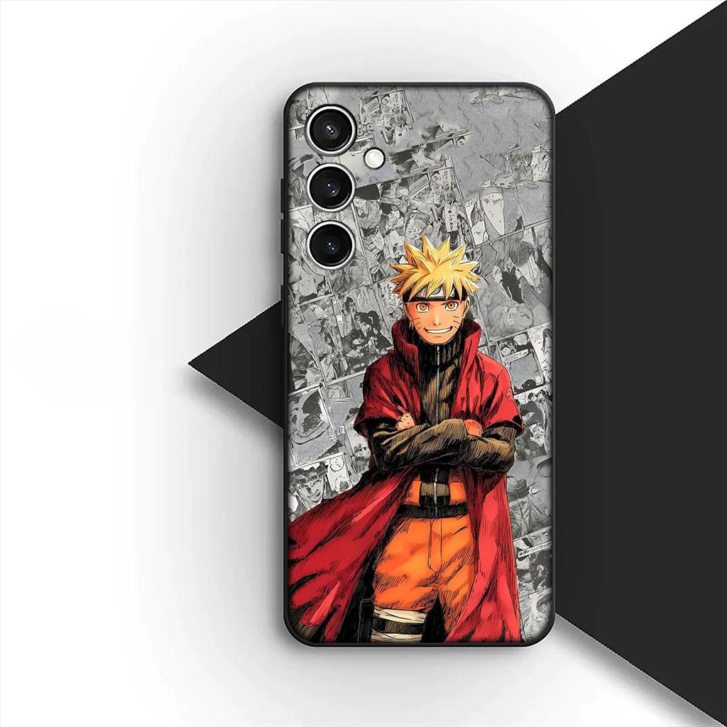 Phone Cover for Samsung Galaxy S22 S21 S20 FE Ultra Plus A07 A17 A15 A16 A25 A57 A37 Case Haruno Sakura Narutos Uchiha Sasuke