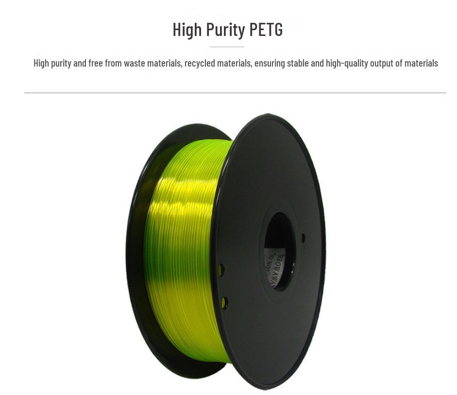 Filament do drukarki 3D PINRUI PETG 1,75 mm, 1 kg, żywe kolory