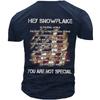 Men's 3D Printed T-Shirt Alphabet Pattern Printing Short Sleeve O-Neck Pullover Casual Top