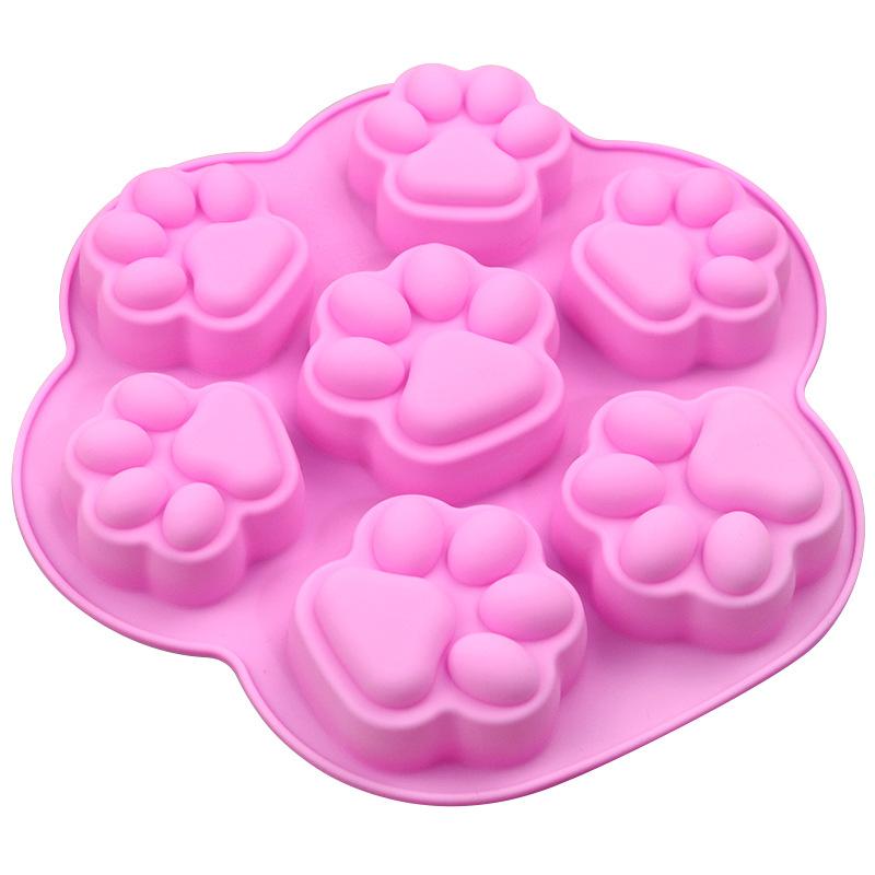 Cat Paws Silicone Cake Mold DIY Dessert Mold Home Baking Chocolate Mold Kitchen Tool