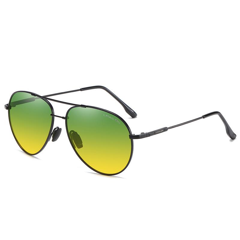 

Солнцезащитные очки Metal Toad из чистого титана с эффектом памяти, поляризованные очки-пилоты, очки для водителей, сверхлегкие очки 889