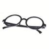 1pc Men's Small Frame Retro Decorative Round Frame Glasses, PC Lens Cosplay Glasses, Without Lens, Ideal choice for Gifts