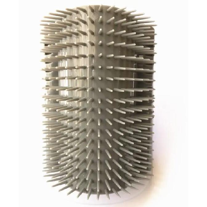 Cat Self Combing Corner Scrubber Groomer Detachable Comb Dogs Cat Brush Hair Shedding Trimming Massager with Catnip Glue Suit