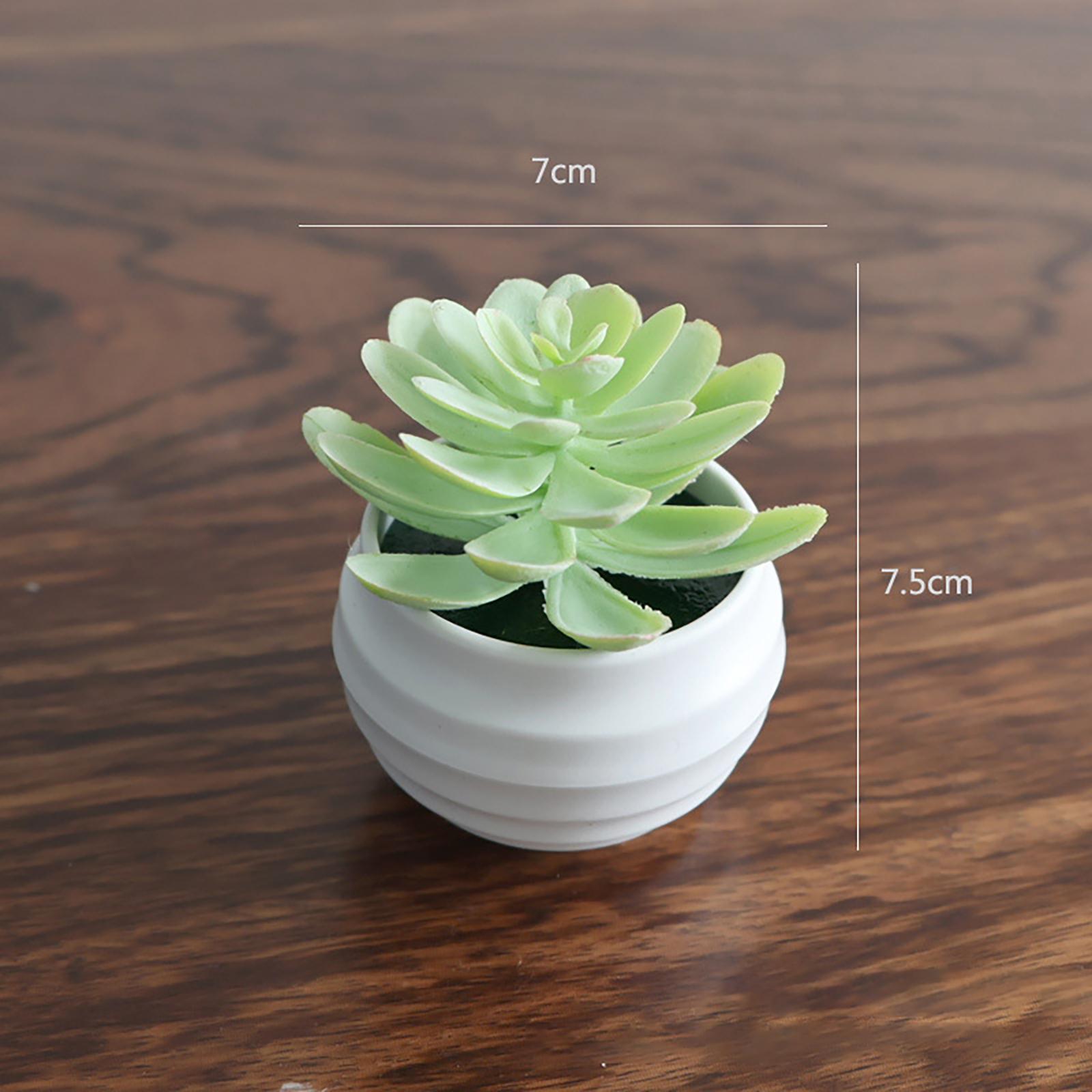 

1 шт. Штучний бонсай Підроблена рослина Квіткова рослина в горщику Трава Рослини Горщик Орнамент для весілля/вечірки Домашня спальня Сад Декоративні A7