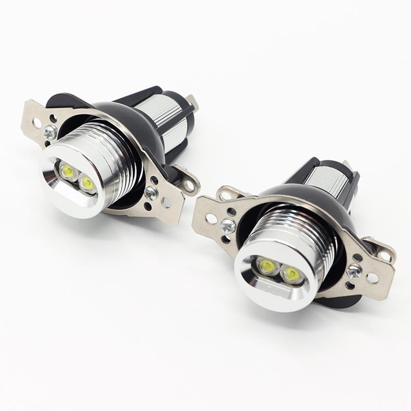 For BMW 3 Series E90 E91 LCI Gen Headlight LED Marker Angel Eyes 328i 335i 20W High Power Long Lasting Life Daytime Light