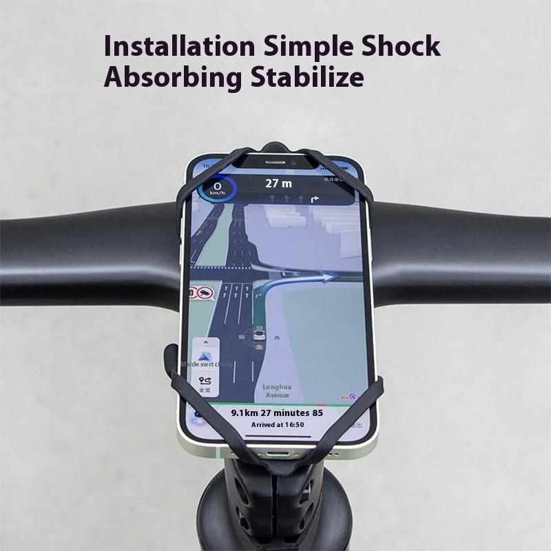 GUB P9 Bicycle E-Bike Scooter Silicone Phone Holder Bike Handlebar Cellphone Bracket