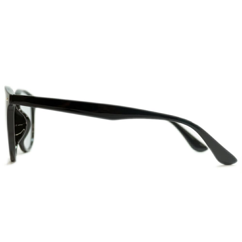 [MERRY PLEASURE] Sunglasses for Men and Women, Fashion Glasses, BostonWellington Style, Tinted Lenses (Lightly Colored)